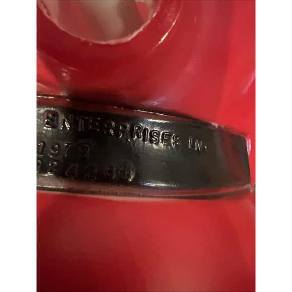 Vintage Blow Mold Santa Claus Working Light 1973 Empire 23" Carolina Enterprises - Picture 7 of 9